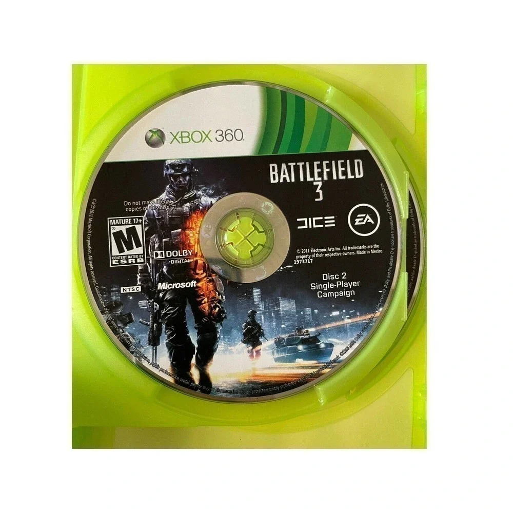 Battlefield 3 - XBOX 360 Video Game - Mature 17+